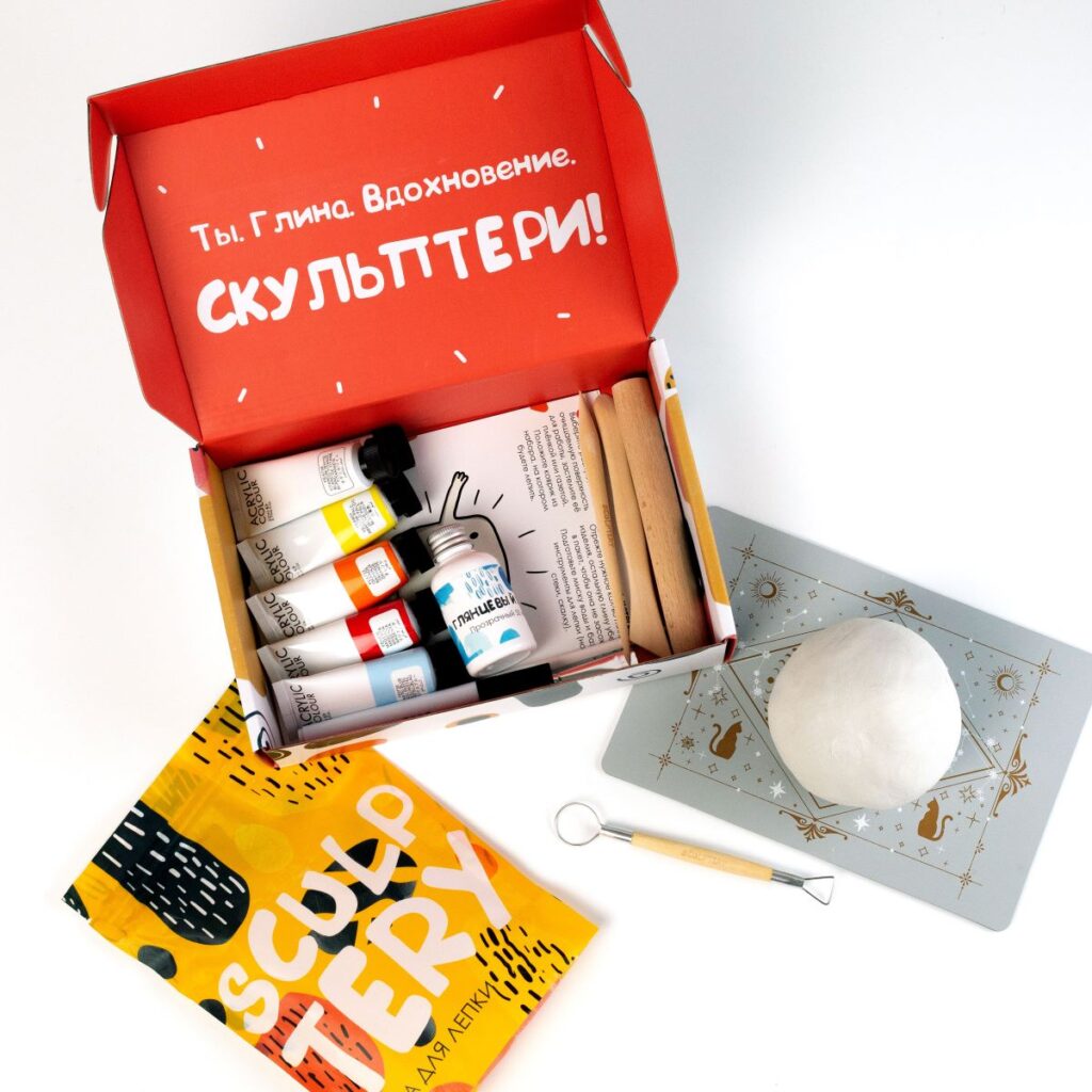лепим из глины sculptery